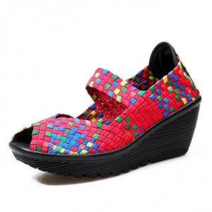 Woven Shoes multicolor