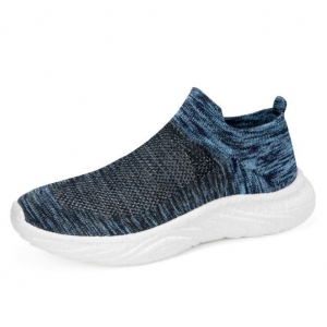 Flyknit Slip on Trainer Blue